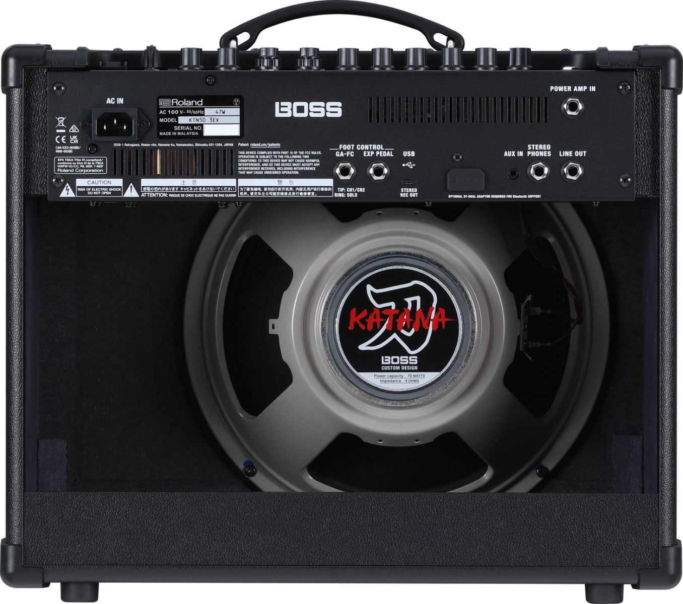 Boss Katana 50 EX Gen 3 1x12" 50W Combo Amp