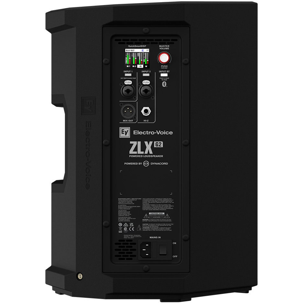 Electro-Voice ZLX-15P-G2 15" 1000W Powered Loudspeaker Bluetooth & App Control