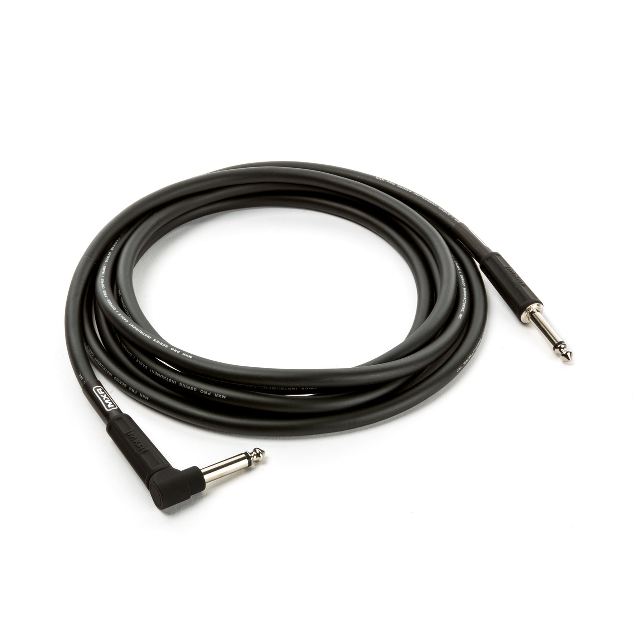 MXR 10 FT Pro Series Straight to Right Angle Instrument Cable