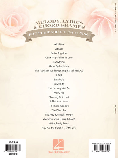 Wedding Songs for Ukulele
