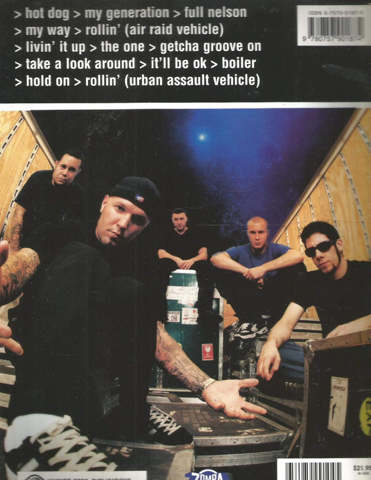 Limp Bizkit Chocolate Starfish And The Hot Dog Flavored Water Guitar Tab