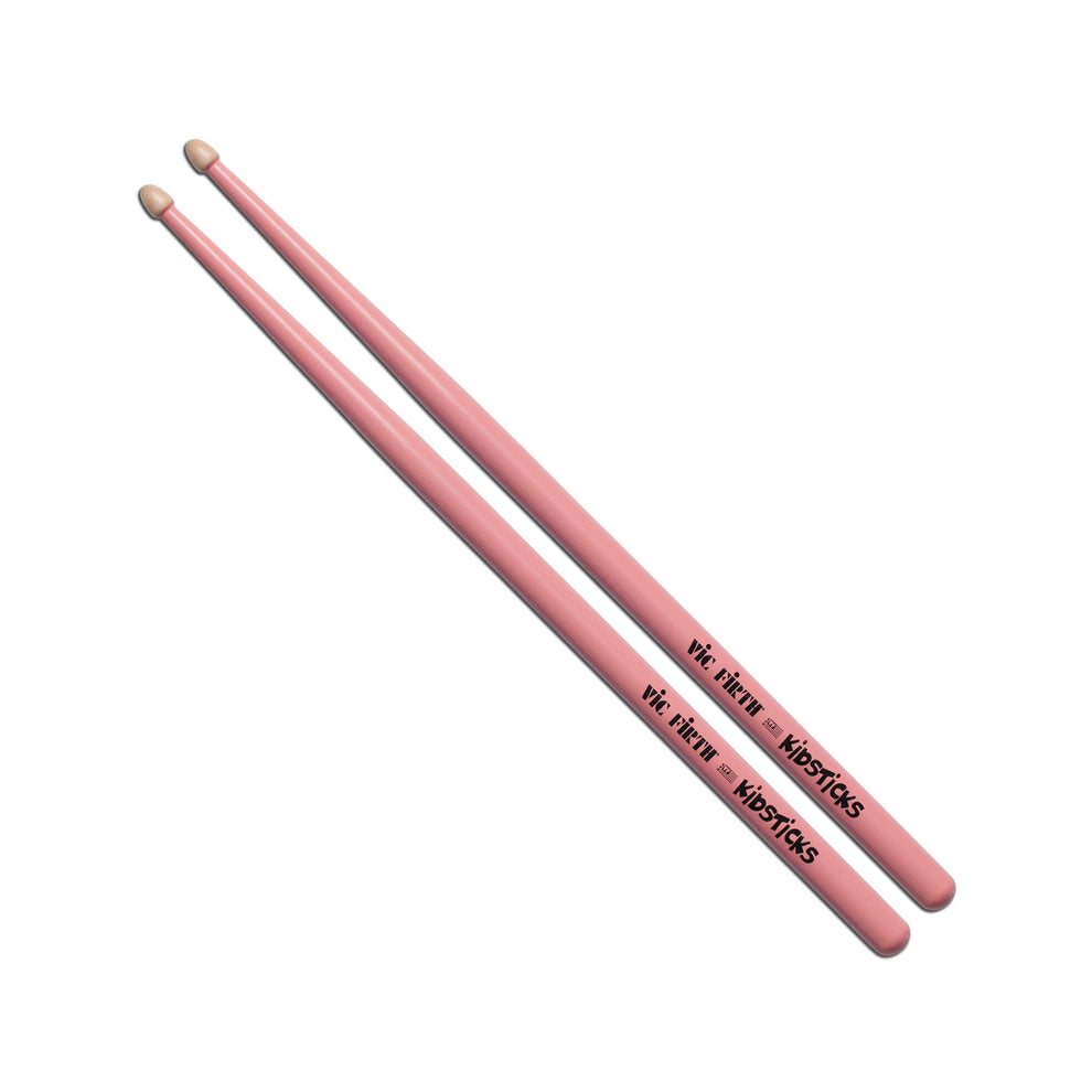 Vic Firth American Classic Kidsticks Wood Tip Drumsticks in Pink