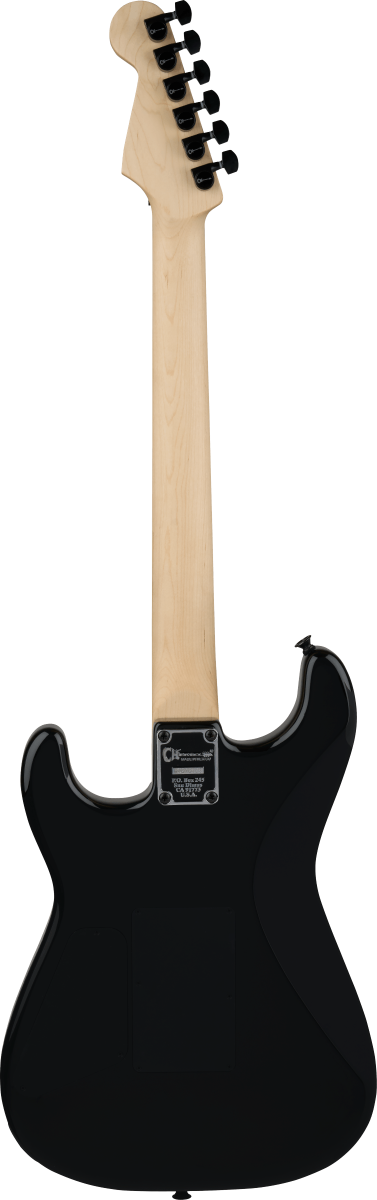 Charvel Pro-Mod San Dimas Style 1 HH FR MPL, Maple Fingerboard in Gloss Black
