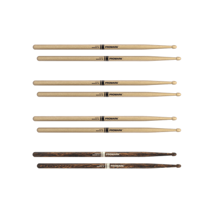 ProMark Rebound 5B Lacquered Hickory Drumstick