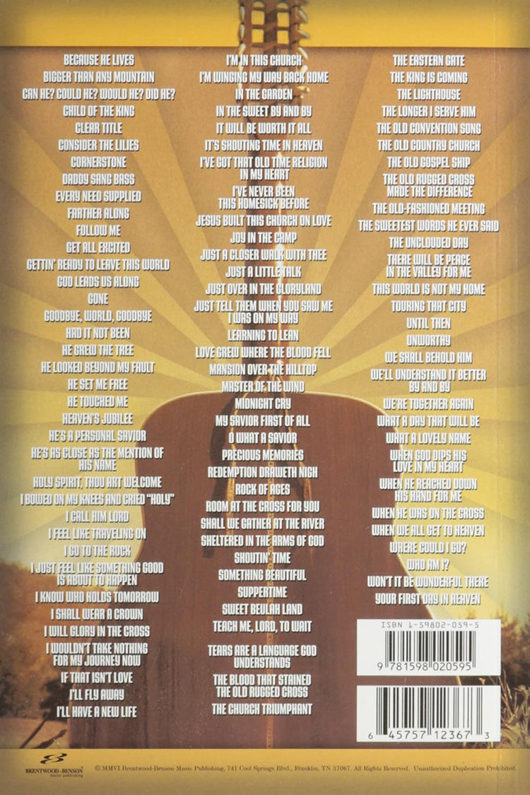 Top 100 Southern Gospel Guitar Songbook