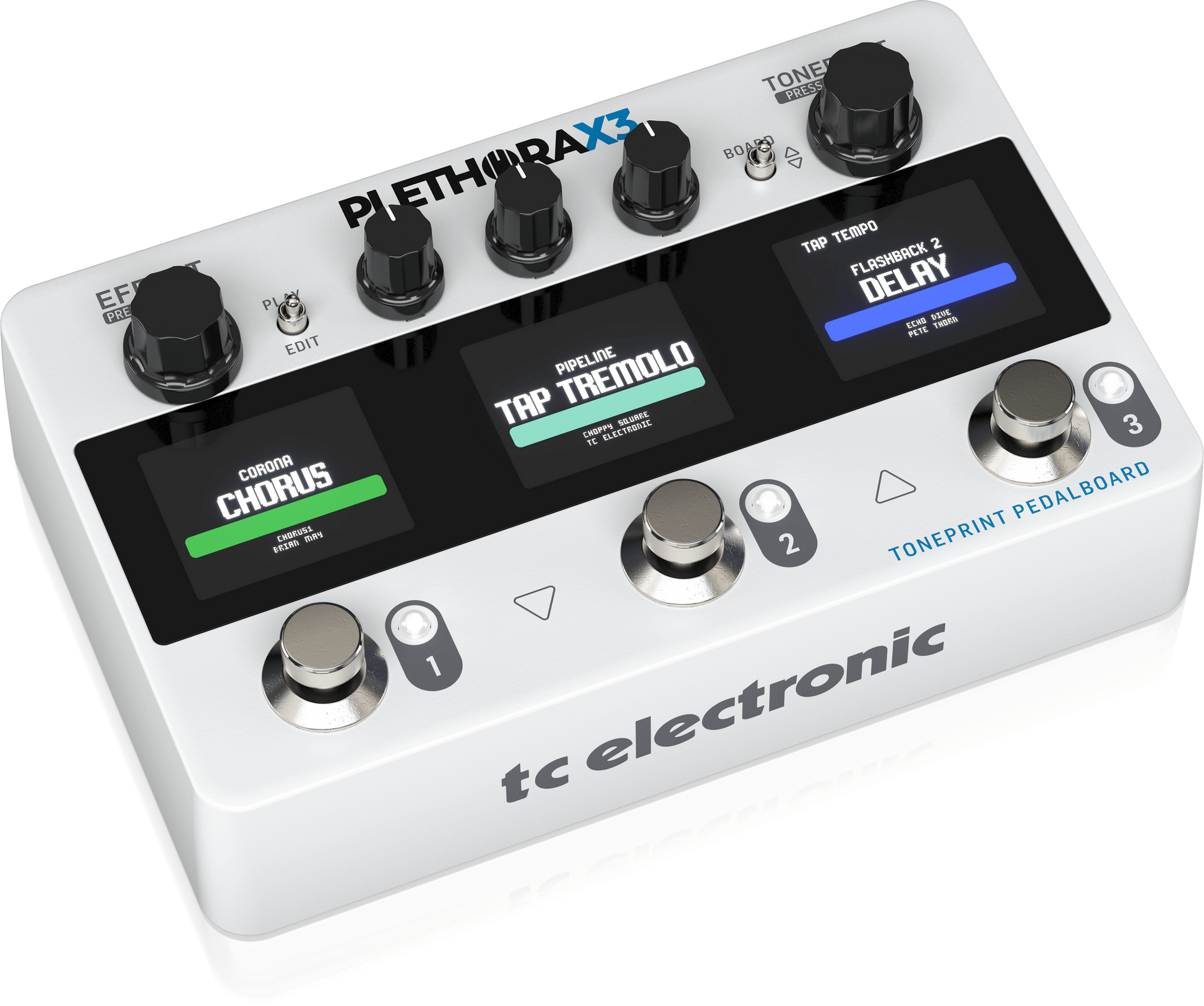 TC Electronic Plethora X3 TonePrint Pedal Board