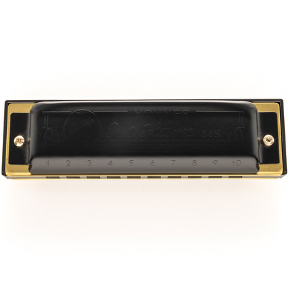 Hohner MS Series Pro Harp 10 Hole Harmonica D