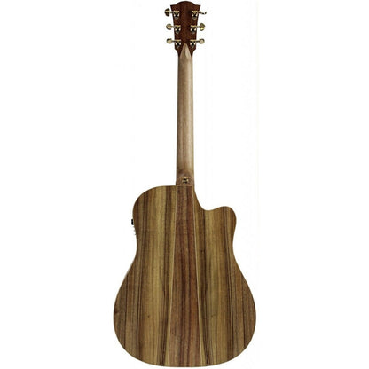 Cole Clark FL2EC-LH-BLBL-AE All Blackwood Left-Handed Acoustic-Electric Guitar