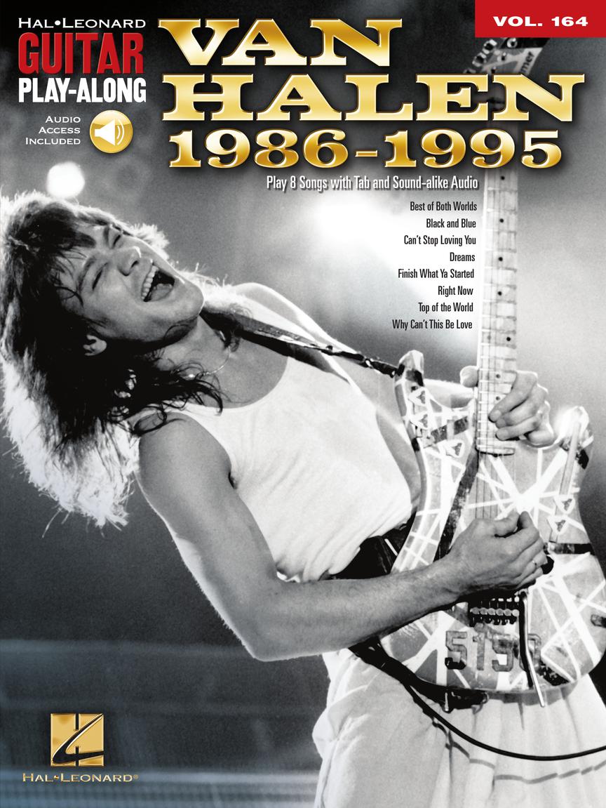 Van Halen 1986-1995 Guitar Play Along Volume 164 Bk/Ola