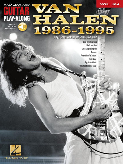Van Halen 1986-1995 Guitar Play Along Volume 164 Bk/Ola