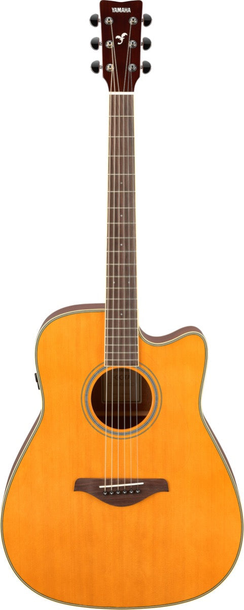 Yamaha FGC TA TransAcoustic Guitar in Vintage Tint