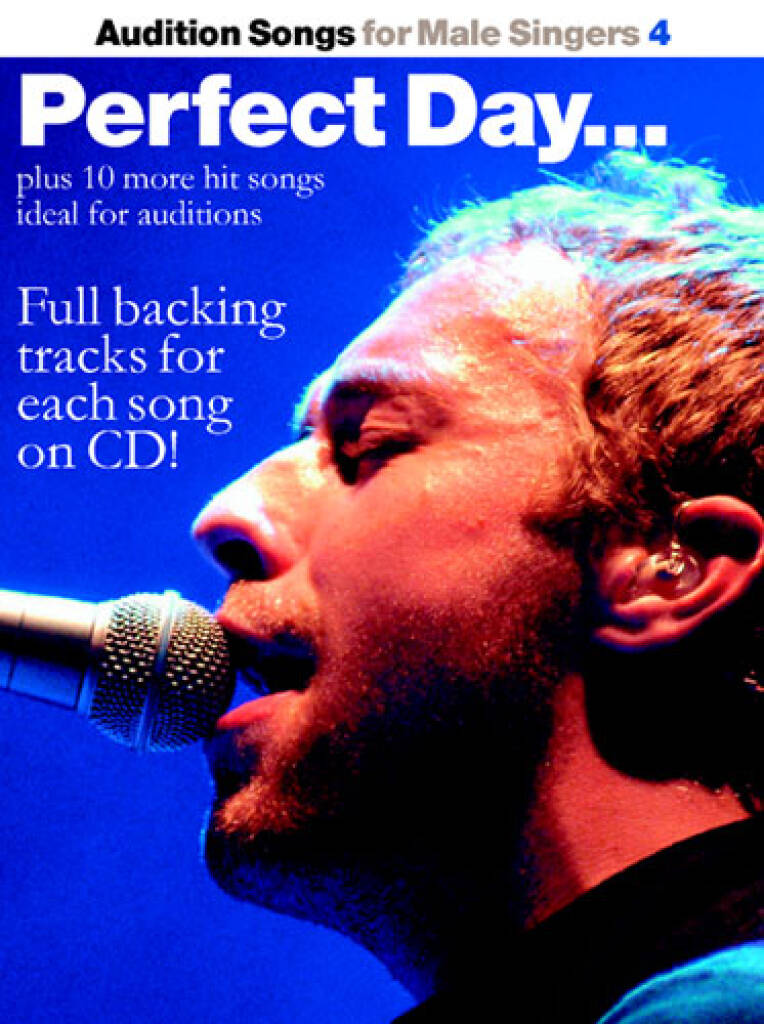 Audition Songs For Male Singers 4 Perfect Day Bk/Cd