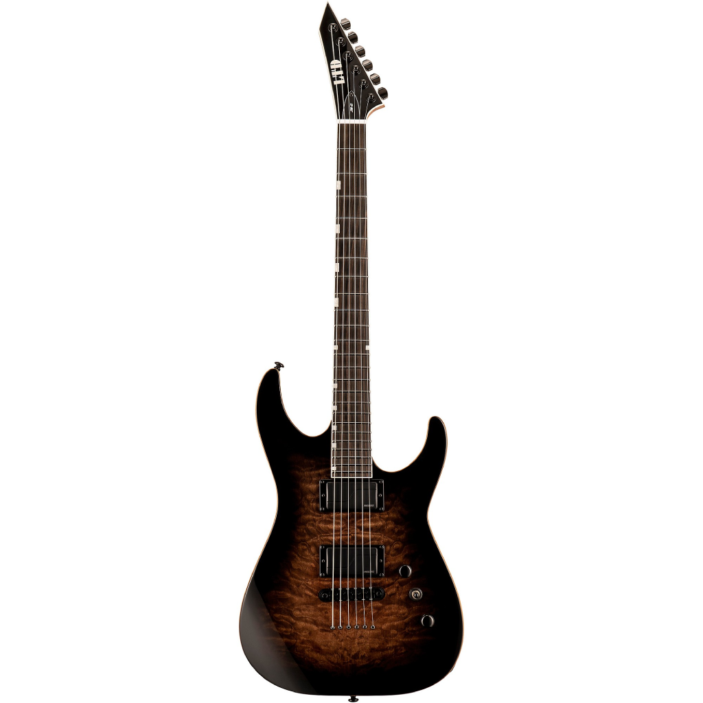 ESP LTD JM II Josh Middleton Signature Series Electric Guitar in Black Shadow Burst