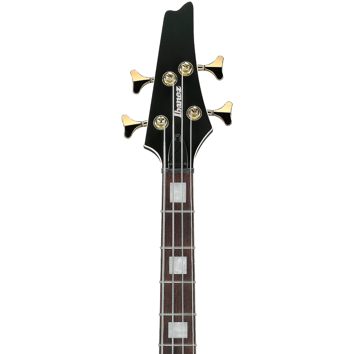 Ibanez Iceman ICB620 Electric Bass Guitar in Black Flat