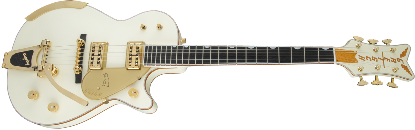 Gretsch G6134T 58 Vintage Select ’58 Penguin with Bigsby in Vintage White