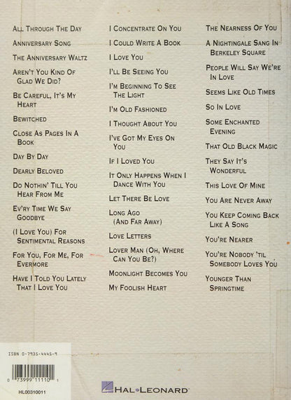 Love Songs Of The 40s 2nd Edition PVG
