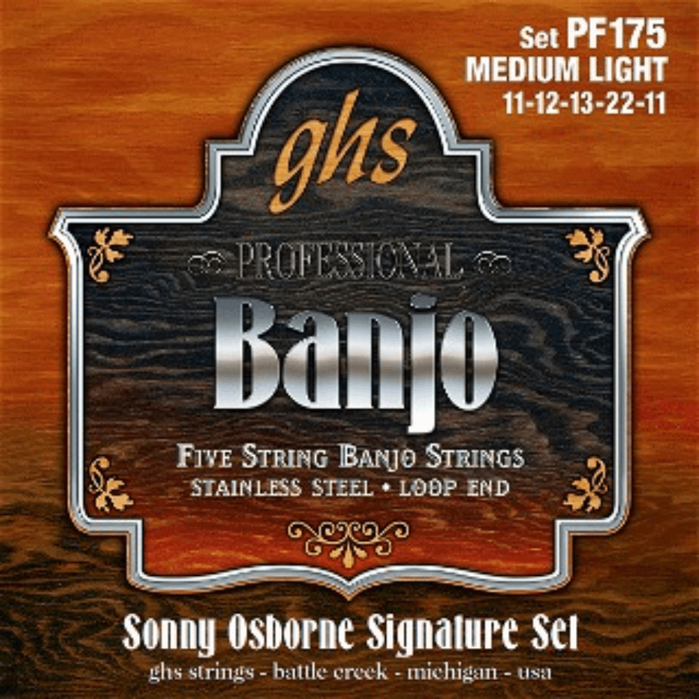 GHS PF175 5 String Banjo  11-22/11