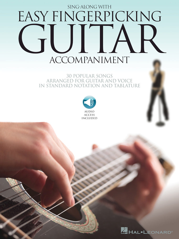 Sing Along With Easy Fingerpicking Guitar Accompaniment BK/2CD