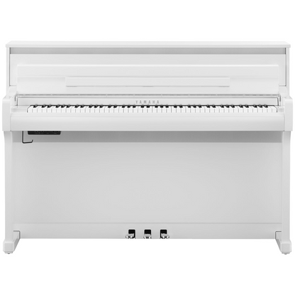 Yamaha CLP-885PWH Clavinova Digital Piano in Polished White