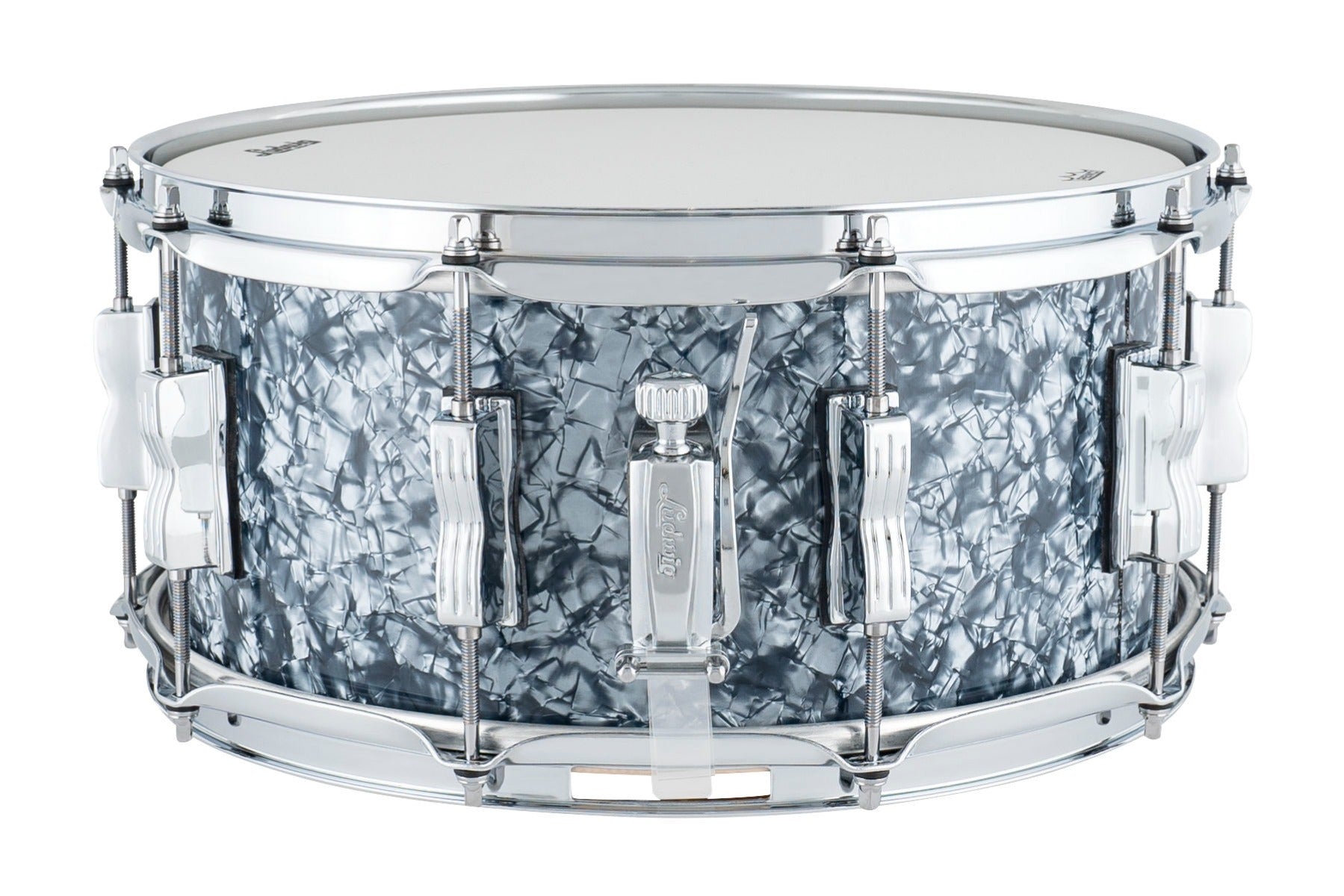 Ludwig Neusonic 6.5x14 Snare Drum in Steel Blue Pearl