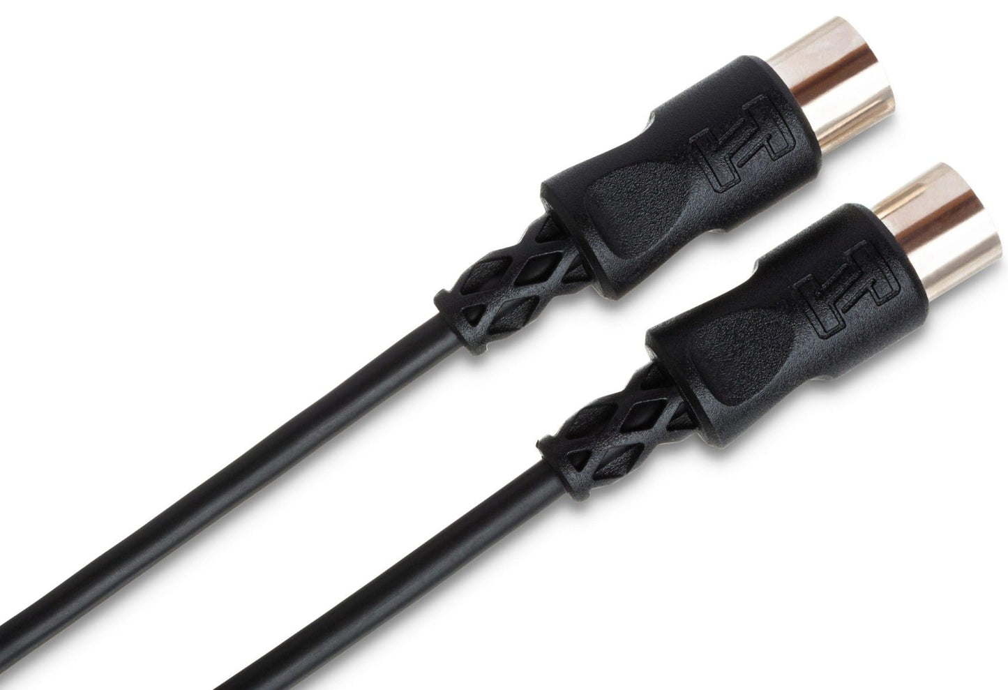 HOSA MID301BK MIDI Cable 1Ft in Black