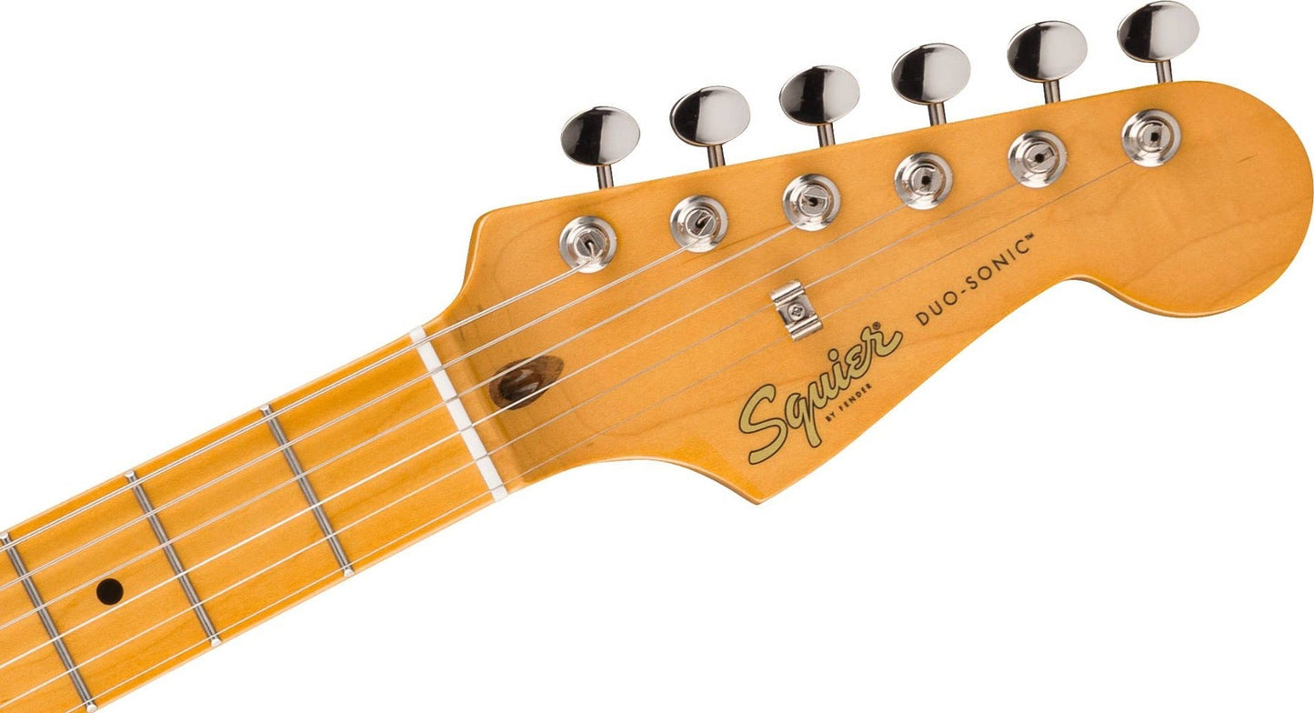Squier Classic Vibe Duo-Sonic HS Electric Guitar, Maple Fingerboard in Desert Sand
