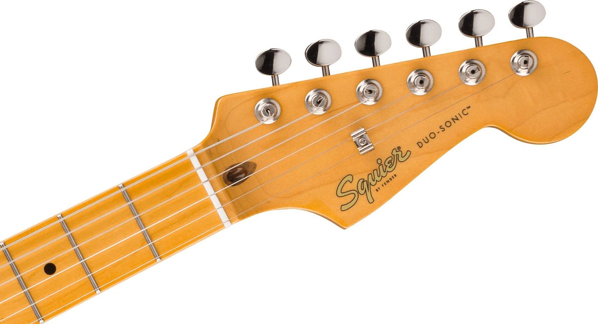 Squier Classic Vibe Duo-Sonic HS Electric Guitar, Maple Fingerboard in Desert Sand