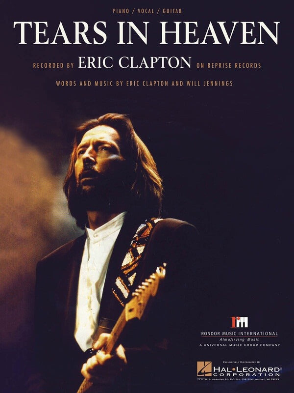 Eric Clapton Tears in Heaven PVG Single Sheet