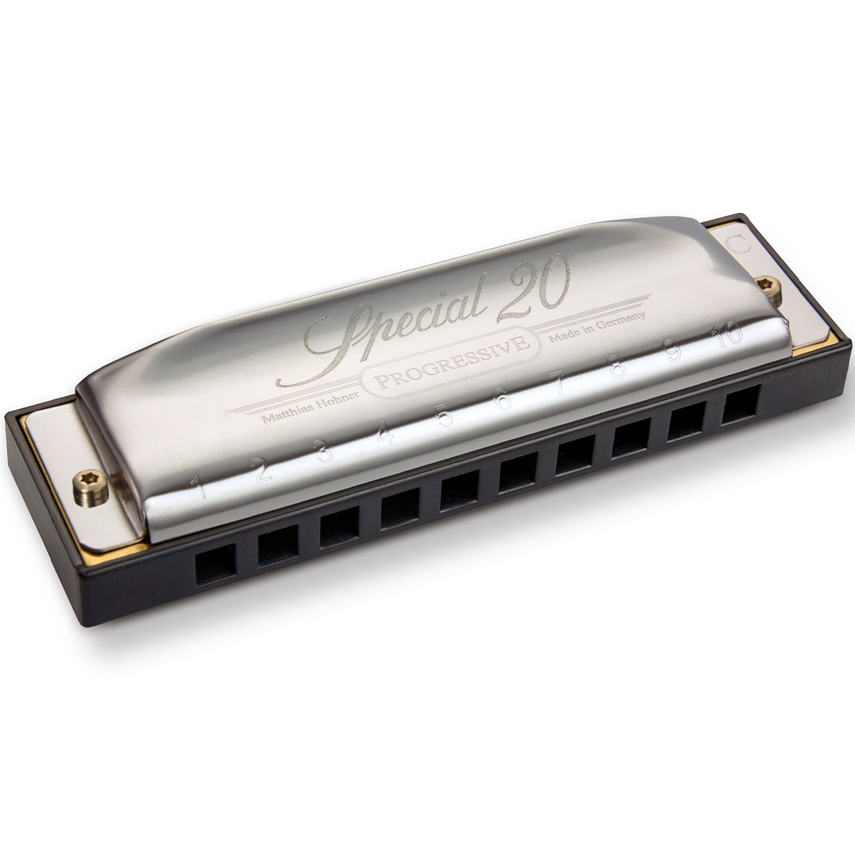 Hohner Progressive Series Special 20 10-Hole Diatonic Harmonica F