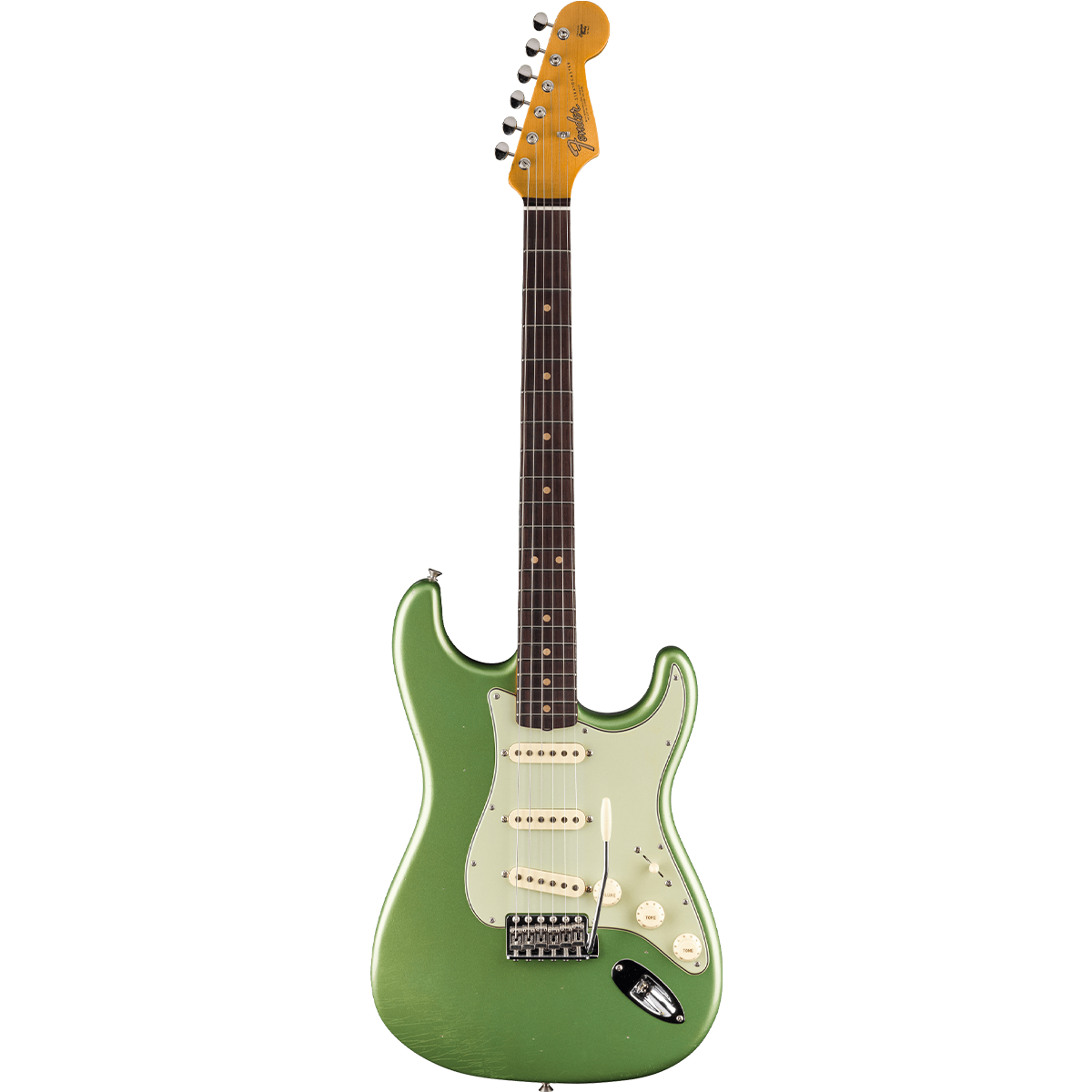 Fender Custom Shop LTD 64/65 Stratocaster Journeyman Relic in Aged Sage Green Metallic