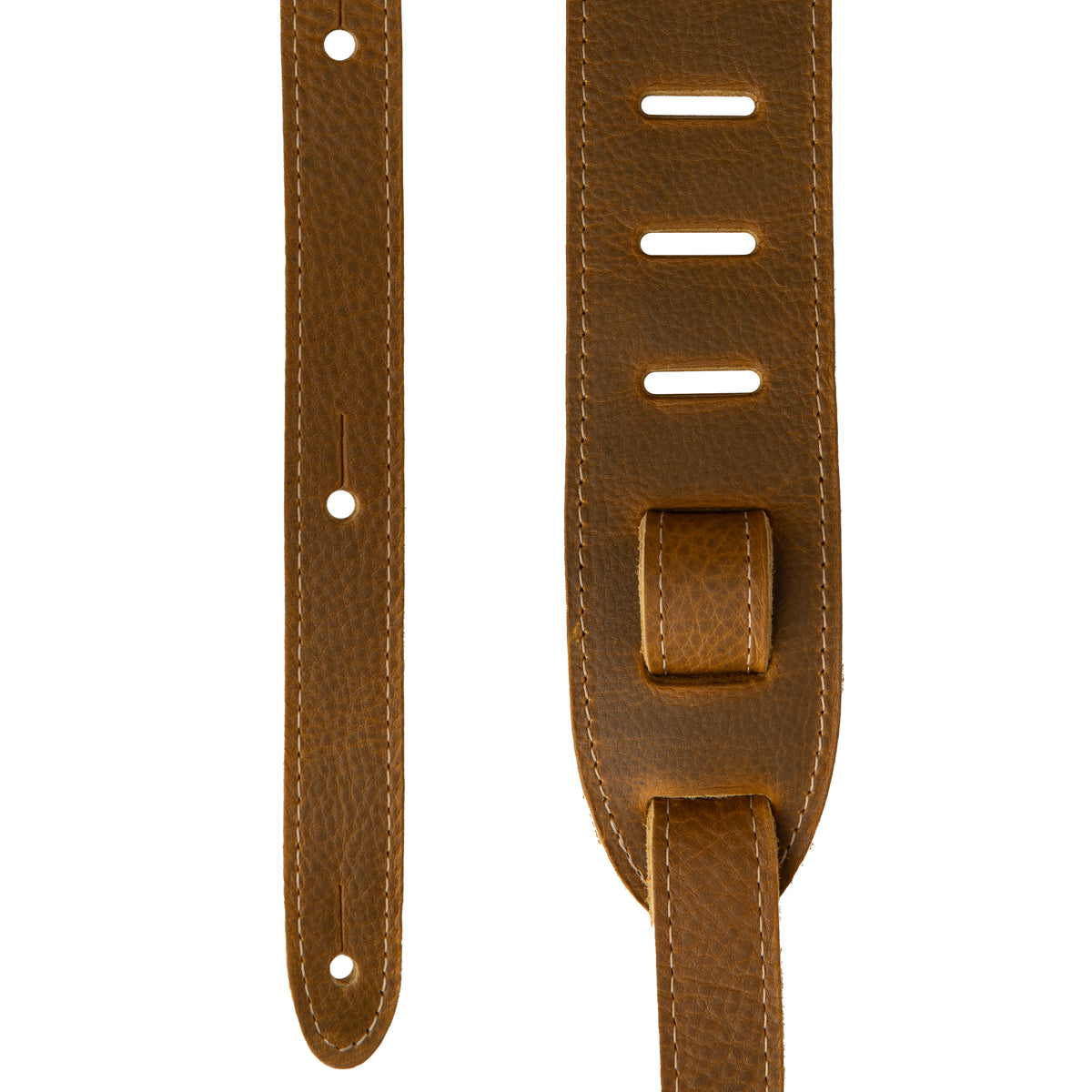 PRS Reversible Garment Leather/Suede Birds Guitar Strap in Tan