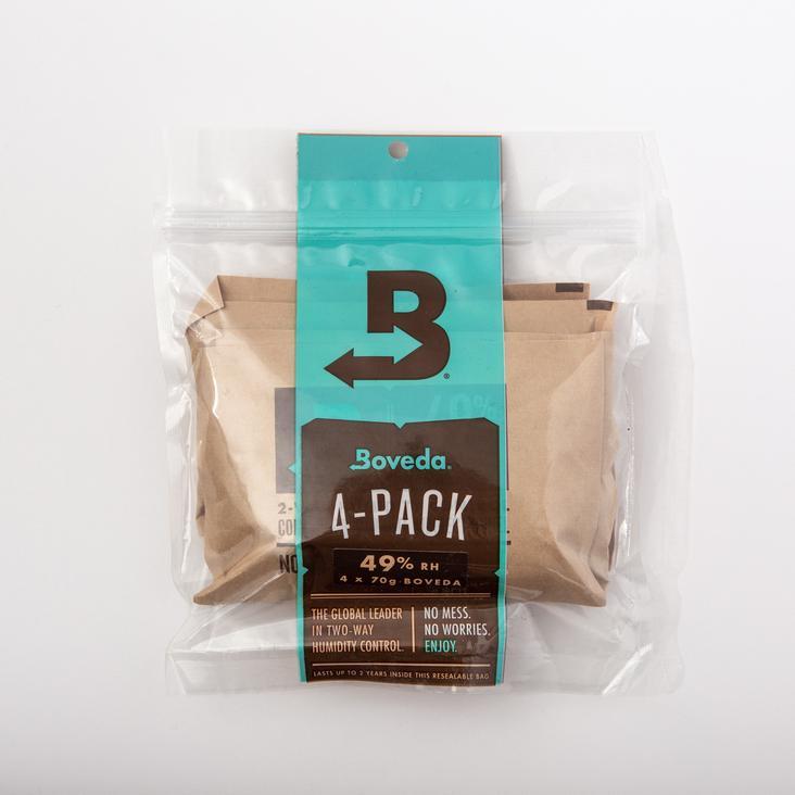 Boveda 2 Way Humidity Control 49% RH SIZE 70 Set of 4 Packets