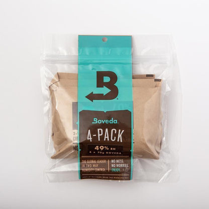 Boveda 2 Way Humidity Control 49% RH SIZE 70 Set of 4 Packets