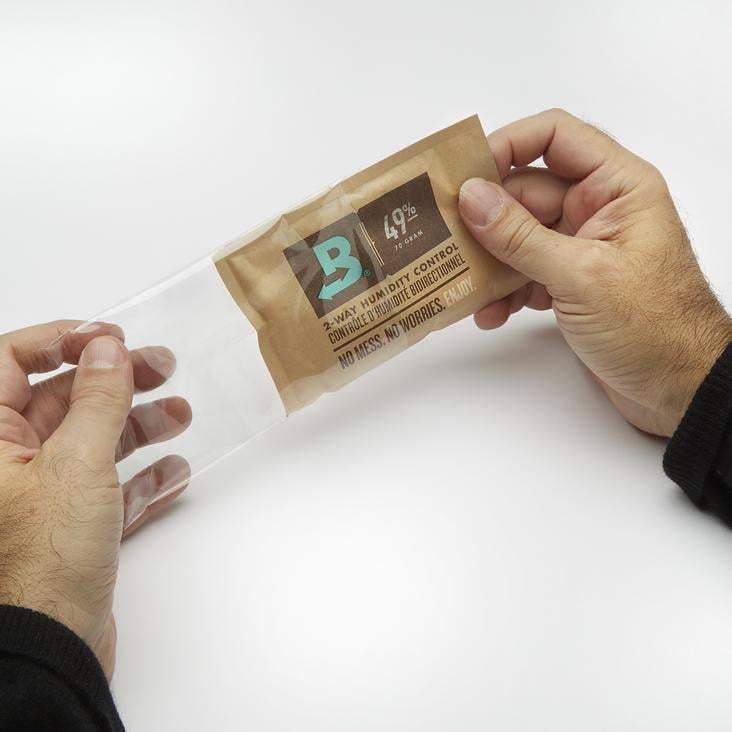 Boveda 2 Way Humidity Control Refill High Absorbency 49% RH Size 40 High Humidity Set of 4 Packets