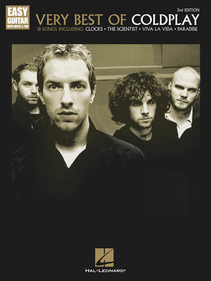 Very Best Of Coldplay Easy Guitar Tab 2nd Edition