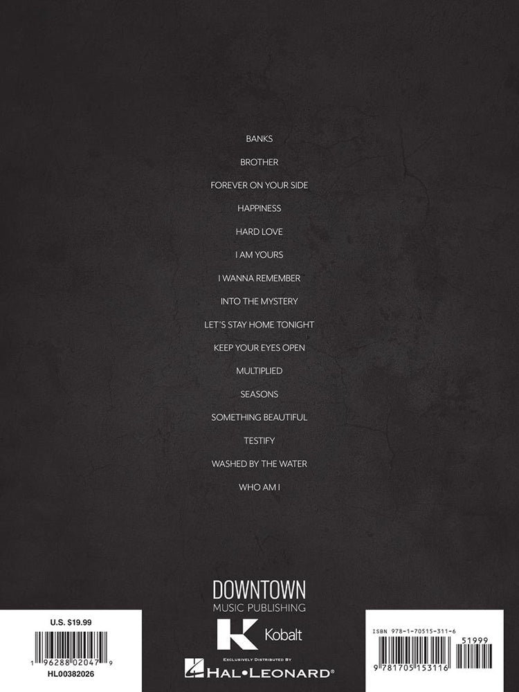 Needtobreathe Sheet Music Collection PVG