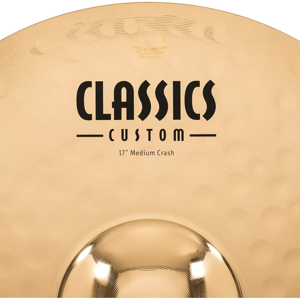 Meinl Cymbals Classics Custom Brilliant 17" Medium Crash