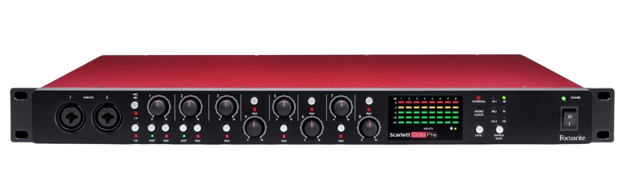 Focusrite Scarlett Octopre Eight Channel Mic Preamp