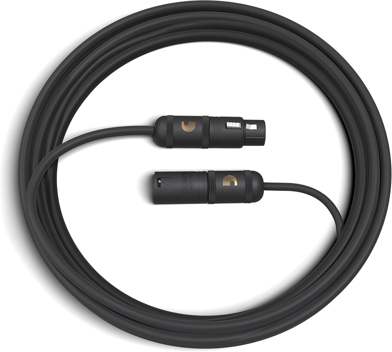 D'Addario American Stage XLR Microphone/powered Speaker Cable XLR to XLR 25ft.