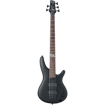 Ibanez K5 Fieldy Signature  5 String Bass  in Black Flat