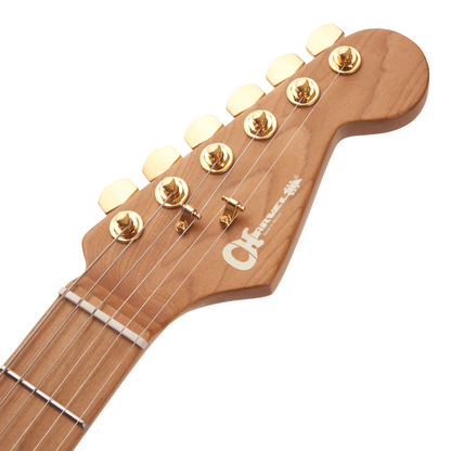 Charvel Pro Mod DK24 HSH 2PT CM Electric Guitar in Mahogany Natural
