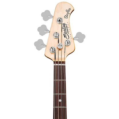 Sterling By Music Man StingRay Ray4 Bass Guitar in Trans Black Satin