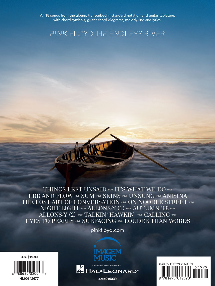 Pink Floyd The Endless River Guitar Tab