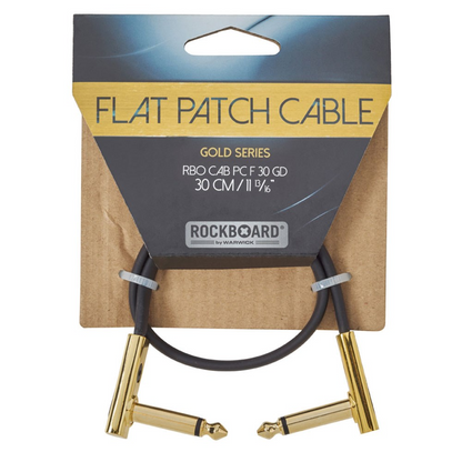 Warwick RockBoard 30 cm Gold Series Flat Patch Cable