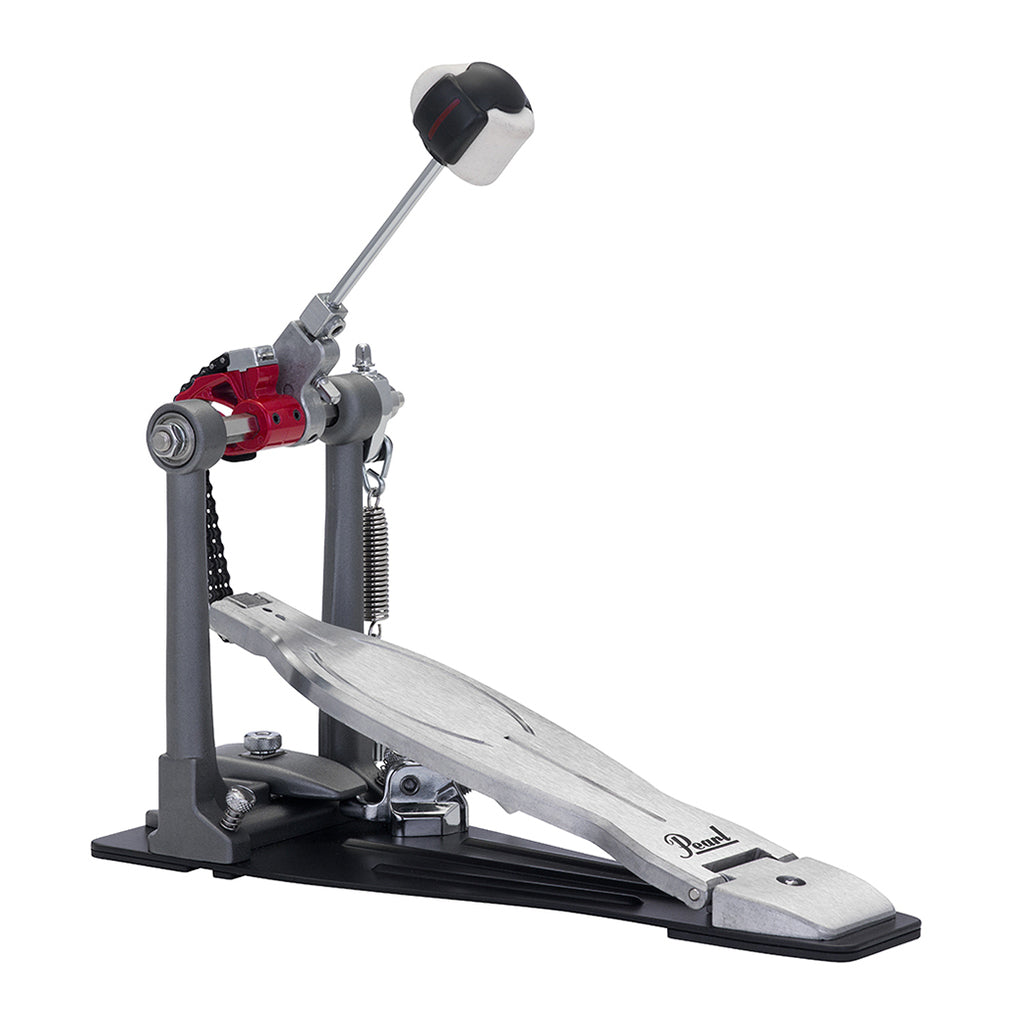 Pearl P-1030R Eliminator Solo Single Hardware Pedal in Red