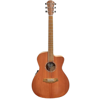 Cole Clark SAN1EC-RDSO Acoustic Electric Guitar in Poly Satin