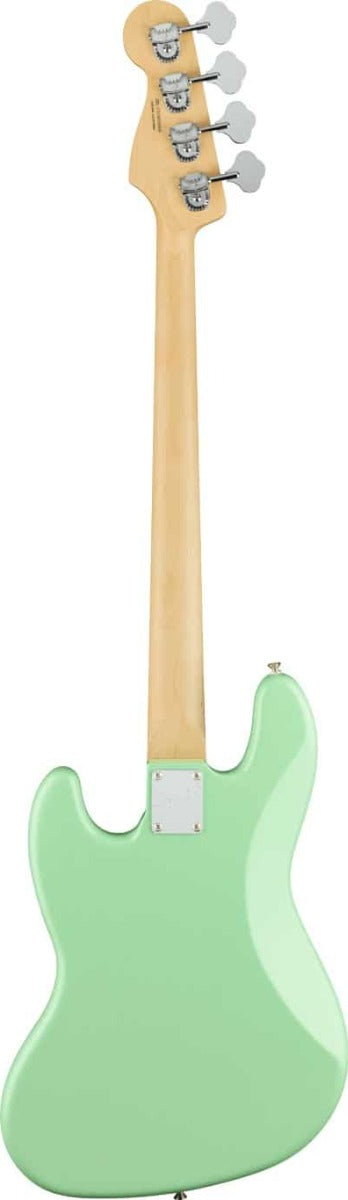 Fender American Performer Jazz Bass, Maple Fingerboard in Satin Surf Green