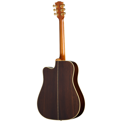 Epiphone Hummingbird Deluxe EC Acoustic Electric Guitar in Natural