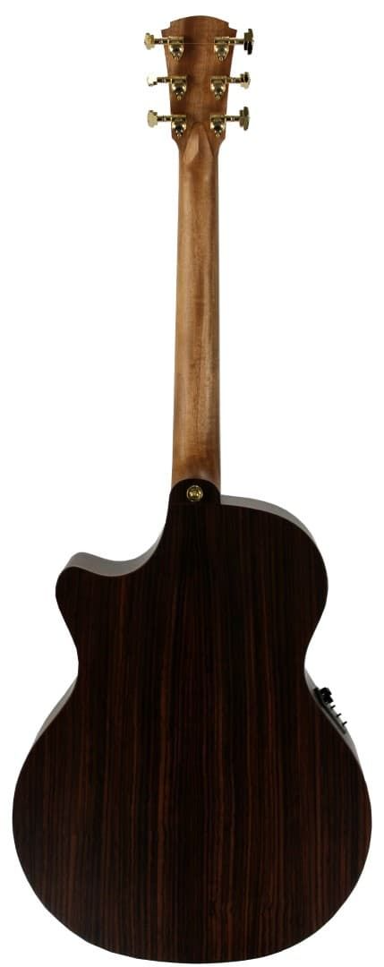 Cole Clark CCAN3EC-COLRE Angel 3 Series Acoustic Electric Guitar in Natural Satin