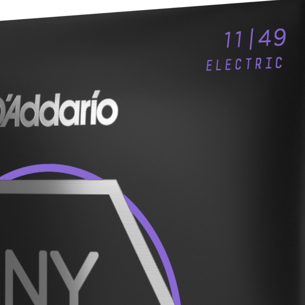 D'Addario NYXL1149 Nickel Wound Electric Guitar Strings Medium 11-49 Gauge